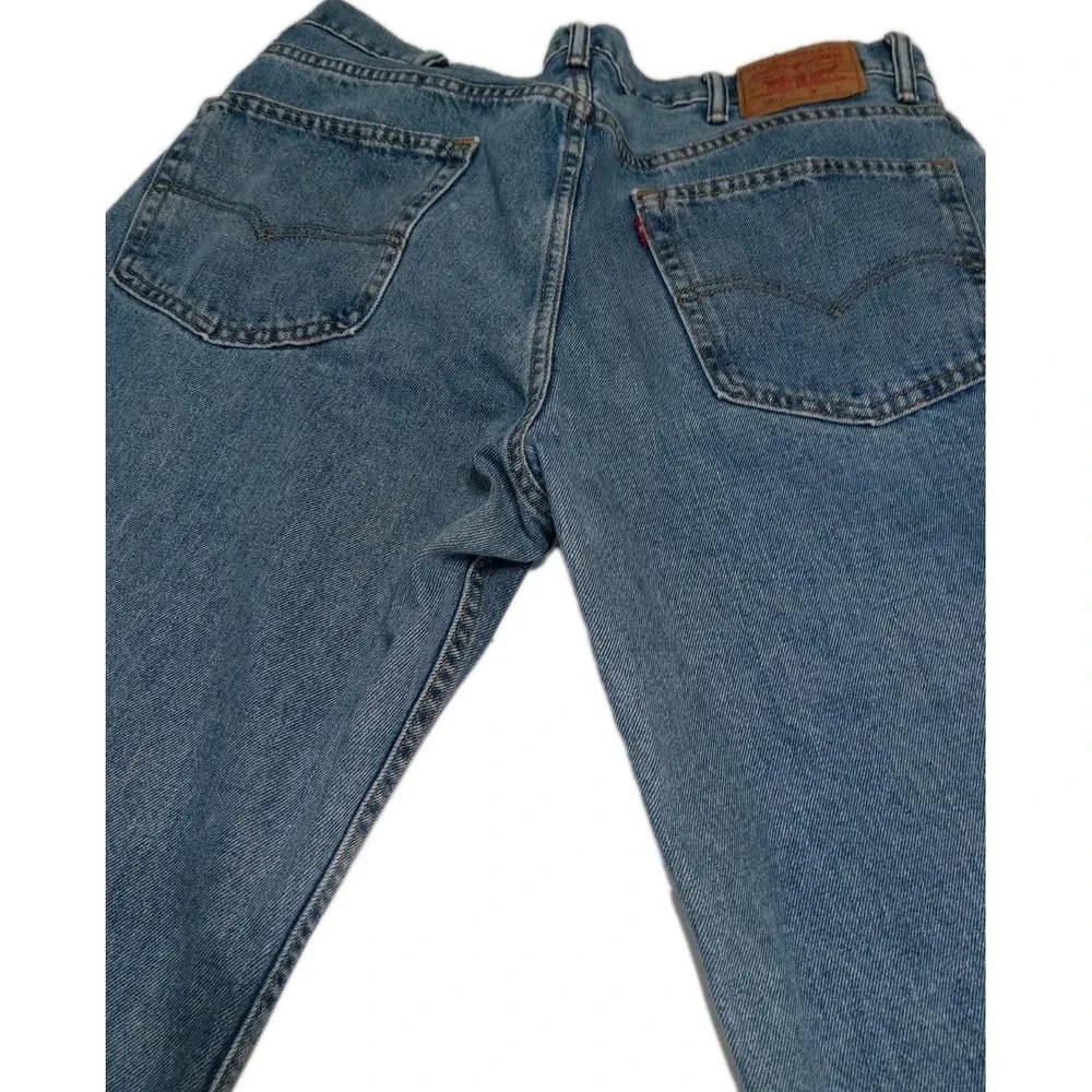Levi's 550 Jeans 38x36 Blue Relaxed Fit Straight Leg Made in Nicaragua